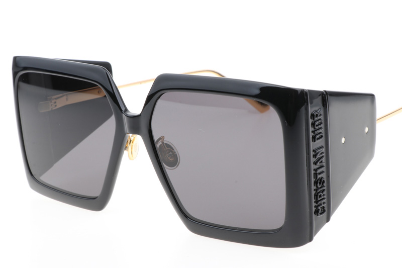 Solar SIU Sunglasses Black Gray