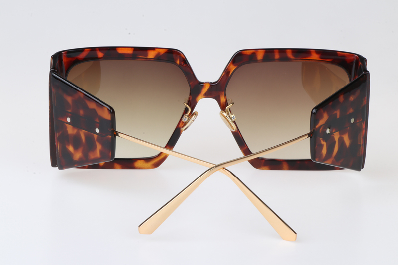 Solar SIU Sunglasses Tortoise Gradient Brown
