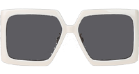 Solar SIU Sunglasses White Gray