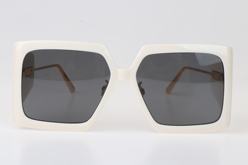 Solar SIU Sunglasses White Gray