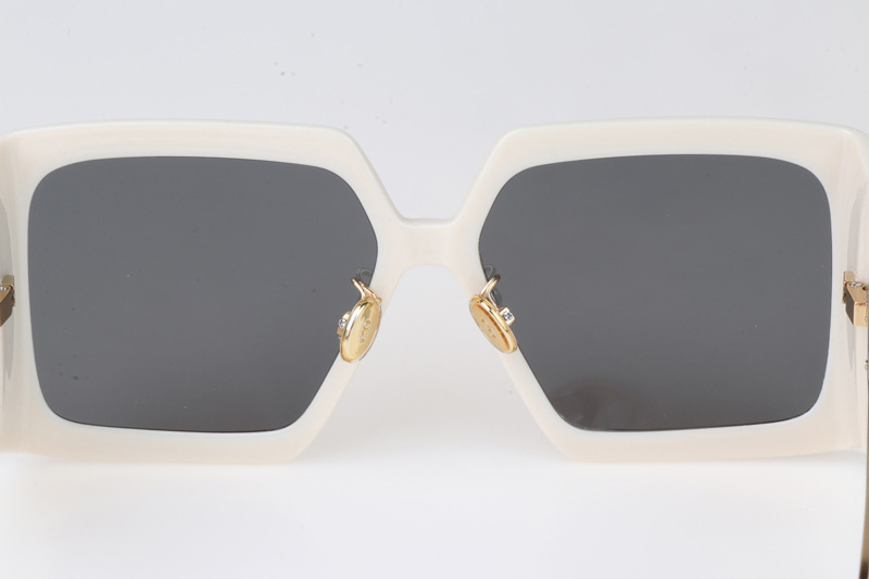 Solar SIU Sunglasses White Gray