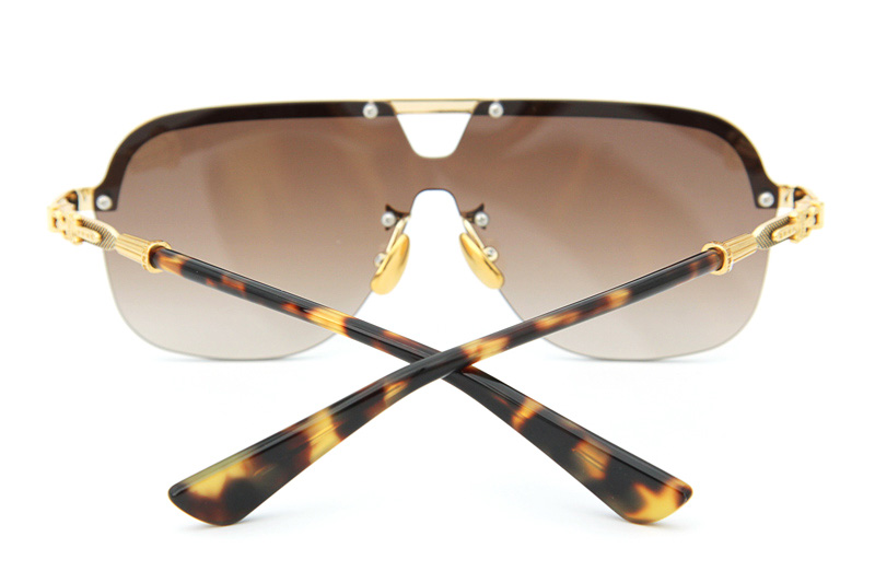 Spinner-A Sunglasses Gold Gradient Brown