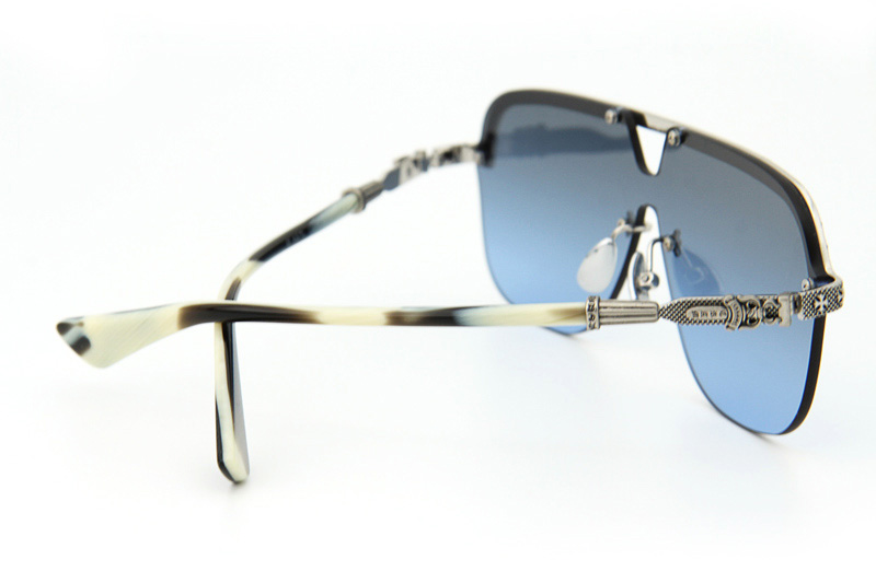 Spinner-A Sunglasses Silver Blue