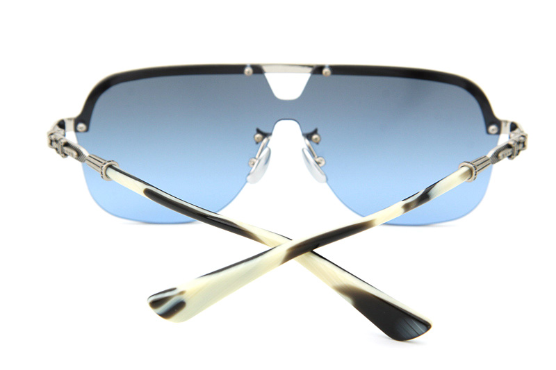 Spinner-A Sunglasses Silver Blue