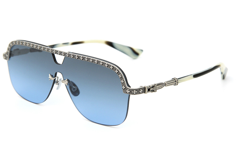 Spinner-A Sunglasses Silver Blue