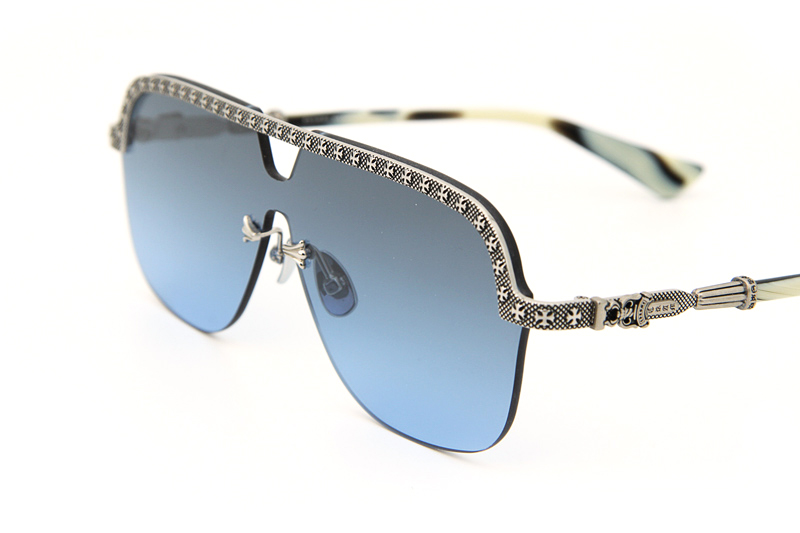 Spinner-A Sunglasses Silver Blue
