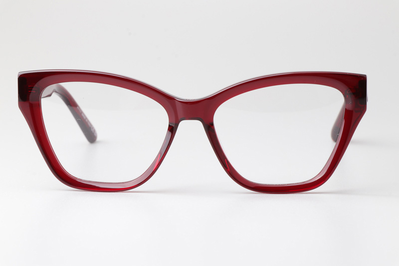 Spirito B3I Eyeglasses Wine Red