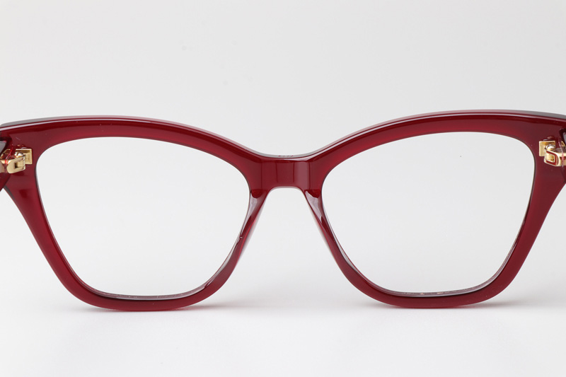 Spirito B3I Eyeglasses Wine Red