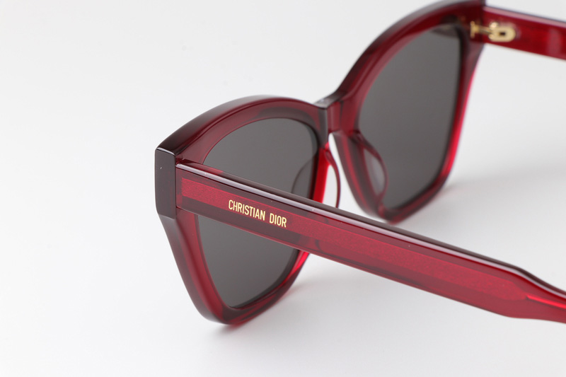 Spirito B3I Sunglasses Wine Red Gray