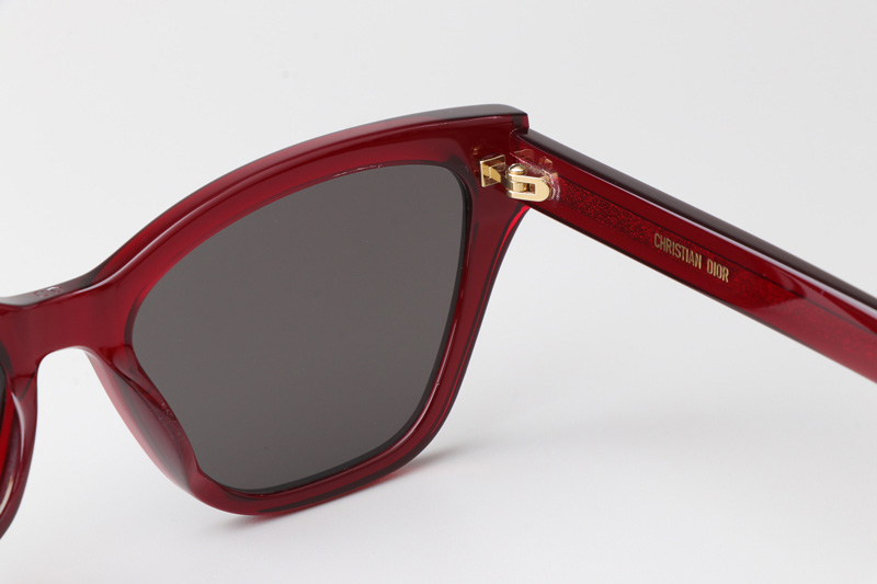 Spirito B3I Sunglasses Wine Red Gray