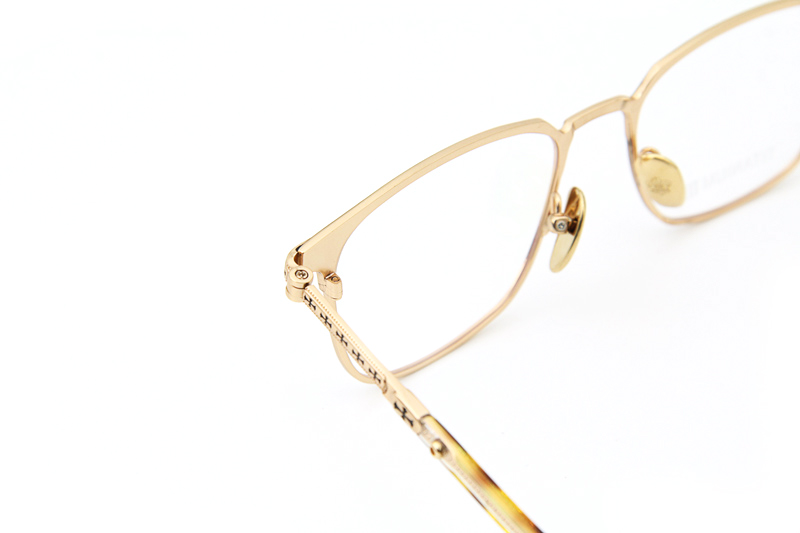 Spur Em-I Eyeglasses Gold