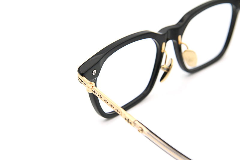 Spur Em Eyeglasses Black Gold