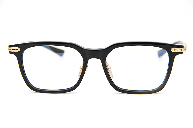 Spur Em Eyeglasses Black Gold