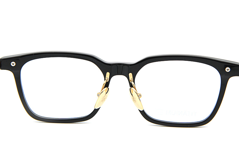 Spur Em Eyeglasses Black Gold