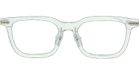 Spur Em Eyeglasses Clear Silver