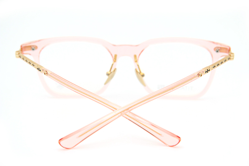 Spur Em Eyeglasses Pink Gold
