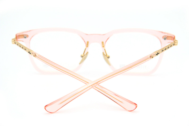 Spur Em Eyeglasses Pink Gold