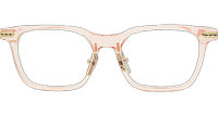 Spur Em Eyeglasses Pink Gold