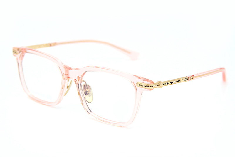 Spur Em Eyeglasses Pink Gold