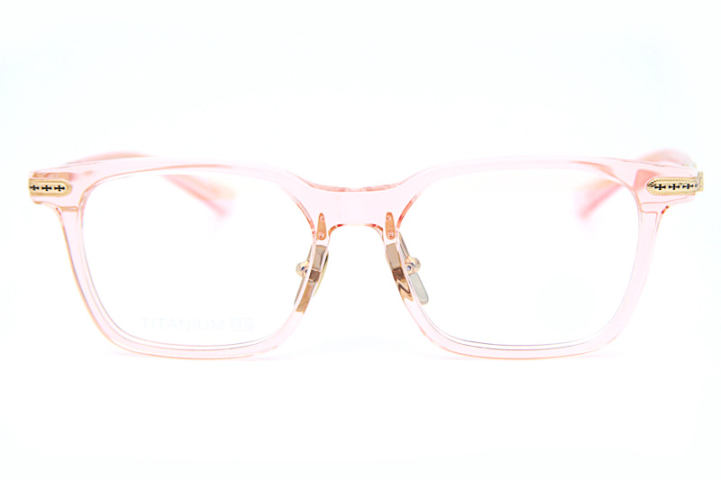 Spur Em Eyeglasses Pink Gold