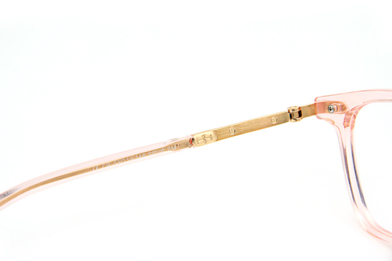 Spur Em Eyeglasses Pink Gold