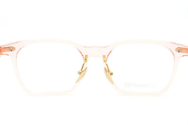 Spur Em Eyeglasses Pink Gold