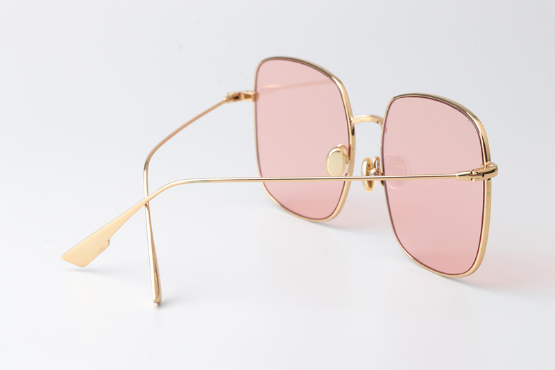 Stellaire Sunglasses Gold Pink