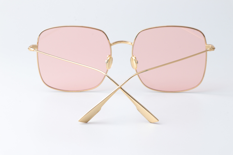 Stellaire Sunglasses Gold Pink