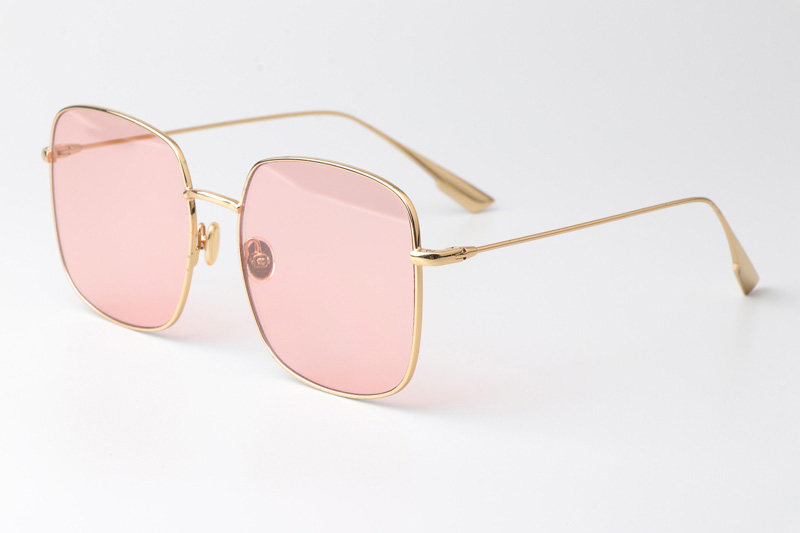 Stellaire Sunglasses Gold Pink