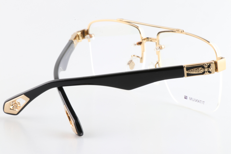 Ster Eyeglasses Gold Black