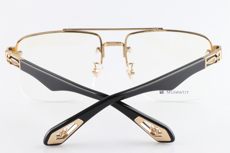 Ster Eyeglasses Gold Black