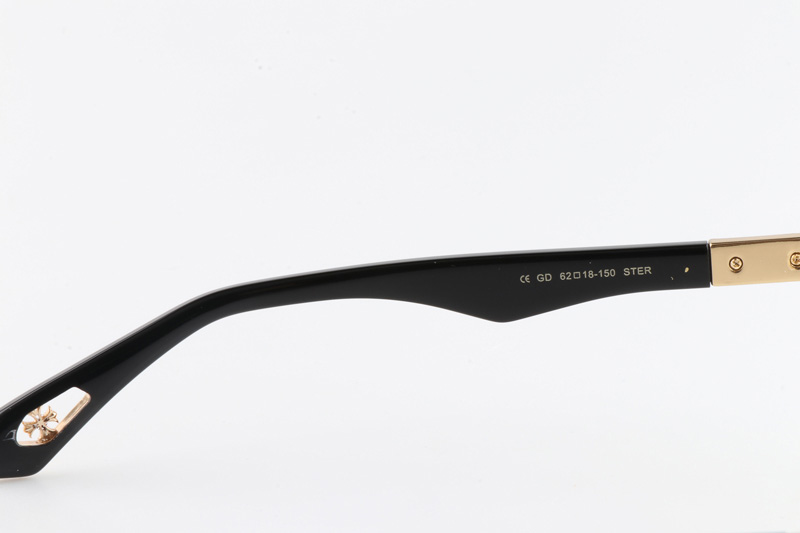 Ster Eyeglasses Gold Black