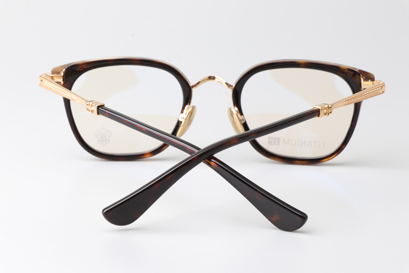 Strapadictome Eyeglasses Tortoise Gold