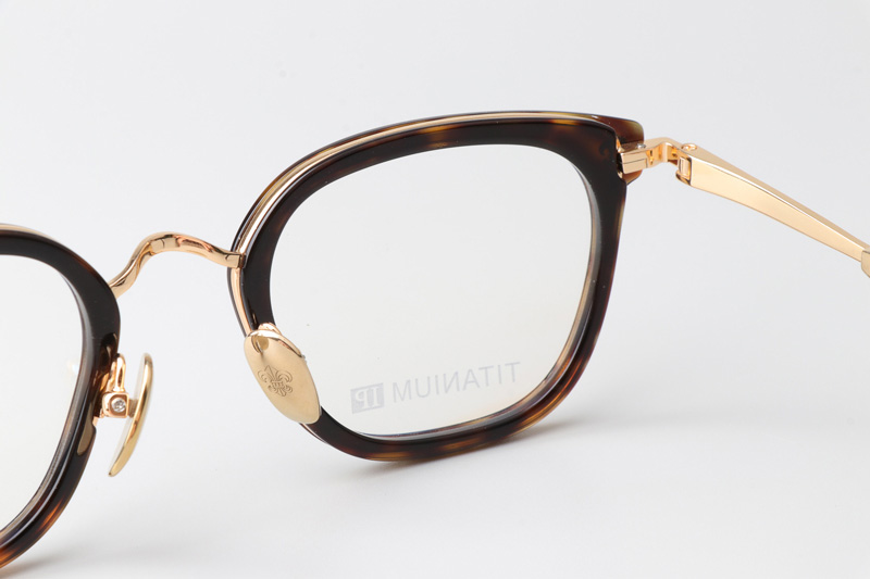 Strapadictome Eyeglasses Tortoise Gold