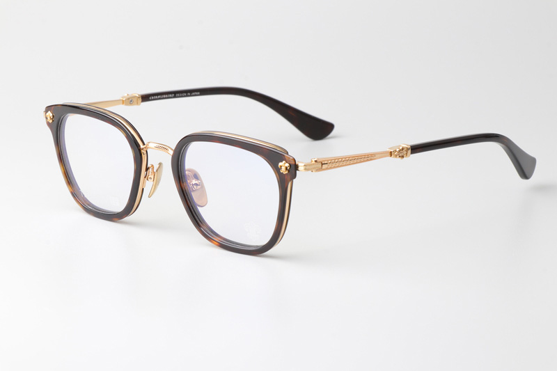 Strapadictome Eyeglasses Tortoise Gold