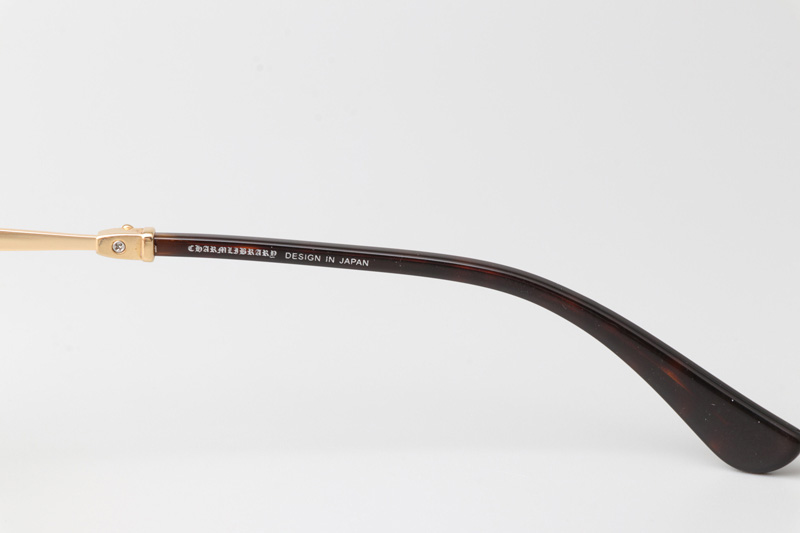 Strapadictome Eyeglasses Tortoise Gold