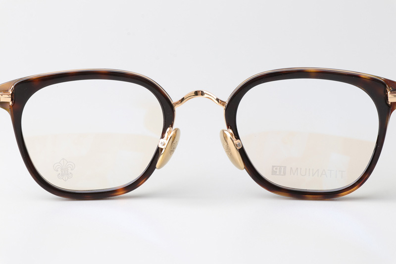 Strapadictome Eyeglasses Tortoise Gold