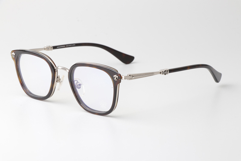 Strapadictome Eyeglasses Tortoise Silver