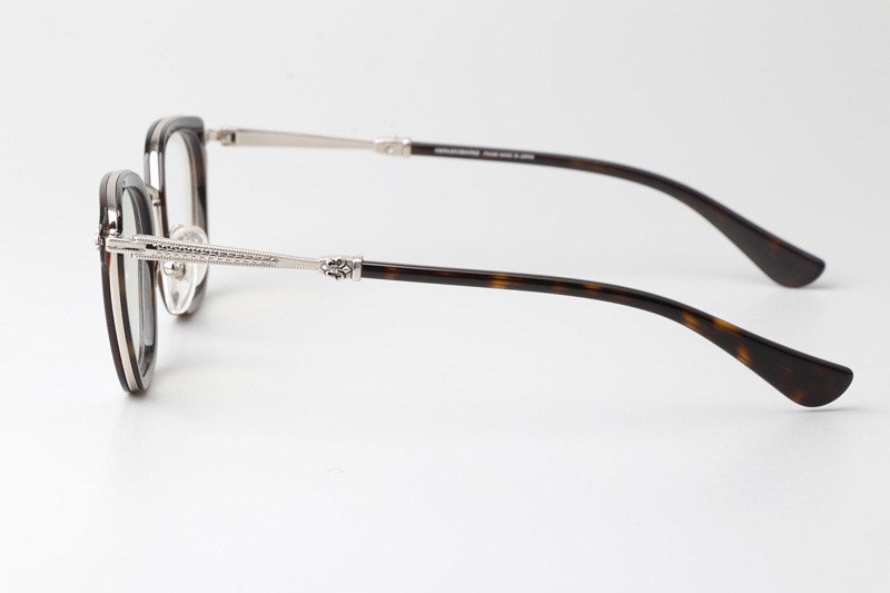 Strapadictome Eyeglasses Tortoise Silver