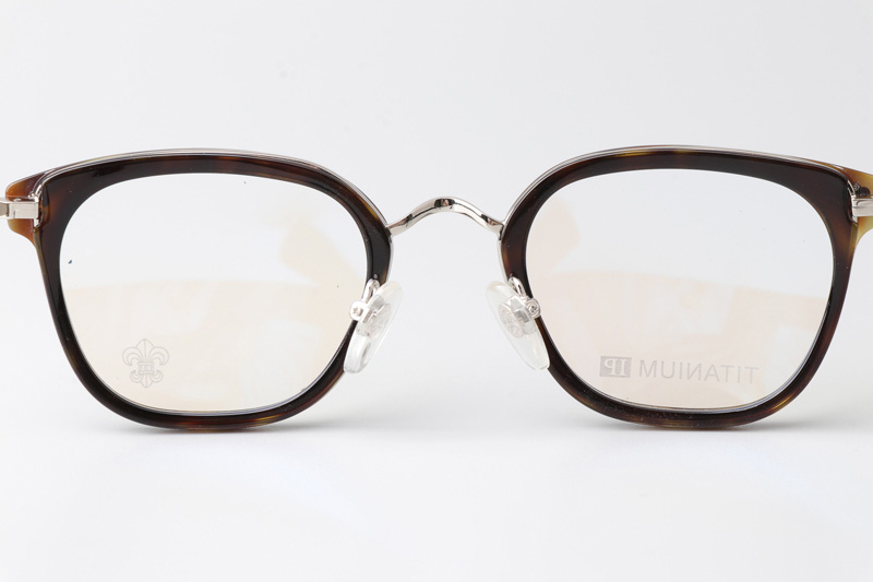 Strapadictome Eyeglasses Tortoise Silver