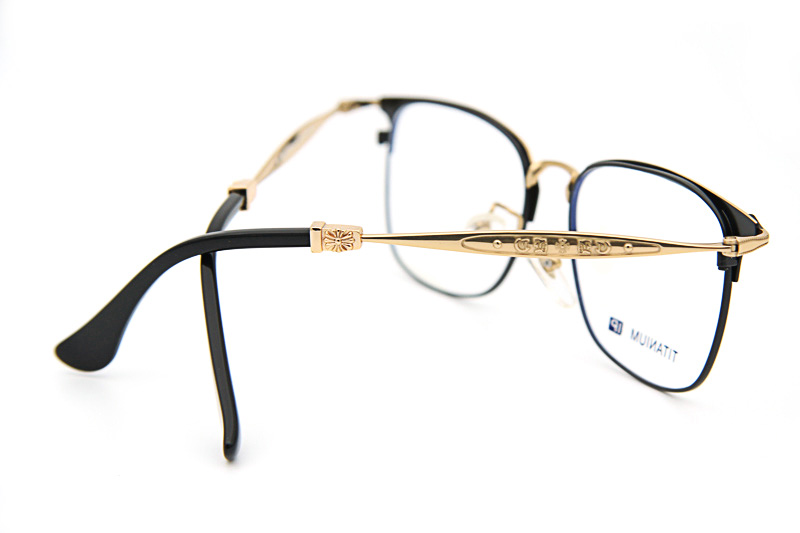 Studor-H Eyeglasses Black Gold