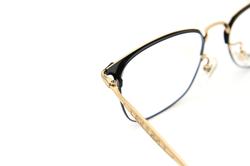 Studor-H Eyeglasses Black Gold