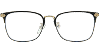 Studor-H Eyeglasses Black Gold