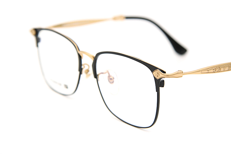 Studor-H Eyeglasses Black Gold