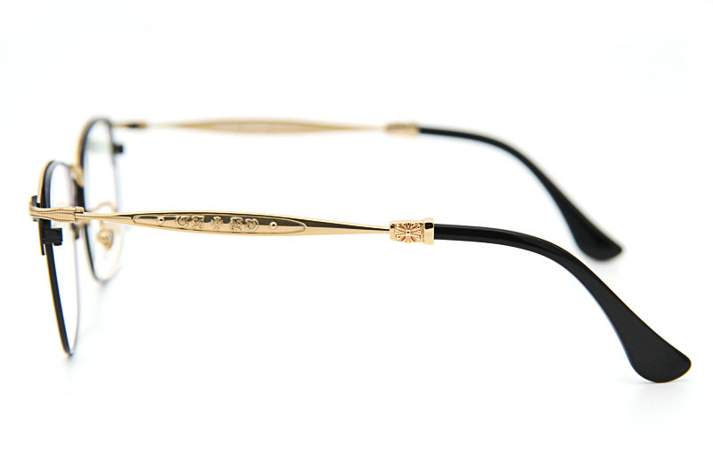 Studor-H Eyeglasses Black Gold