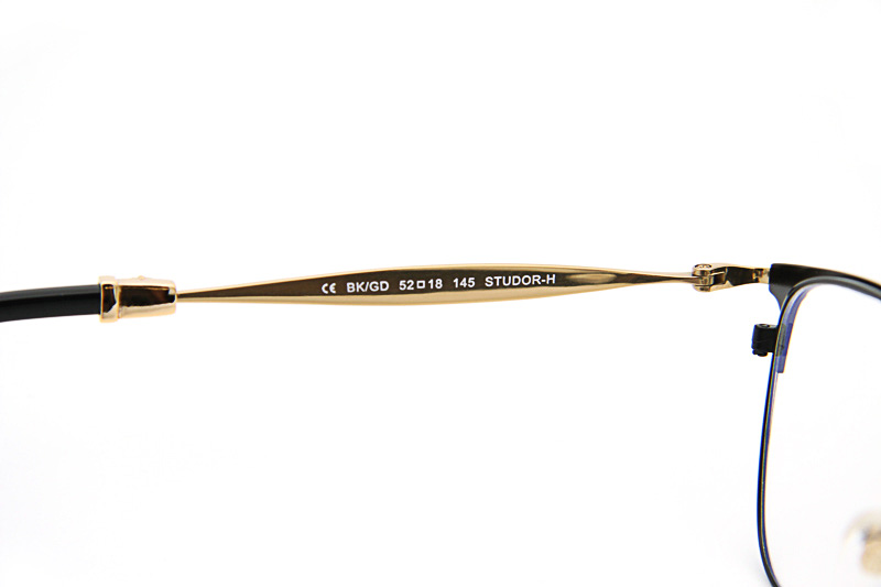 Studor-H Eyeglasses Black Gold