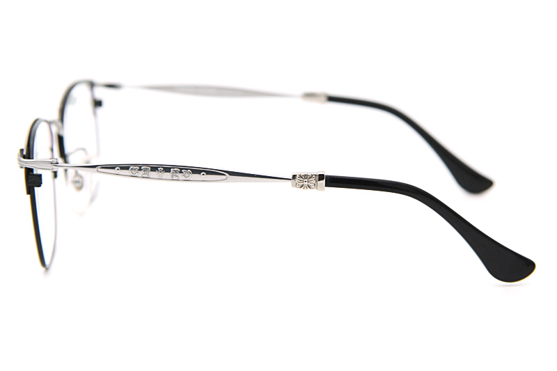 Studor-H Eyeglasses Black Silver