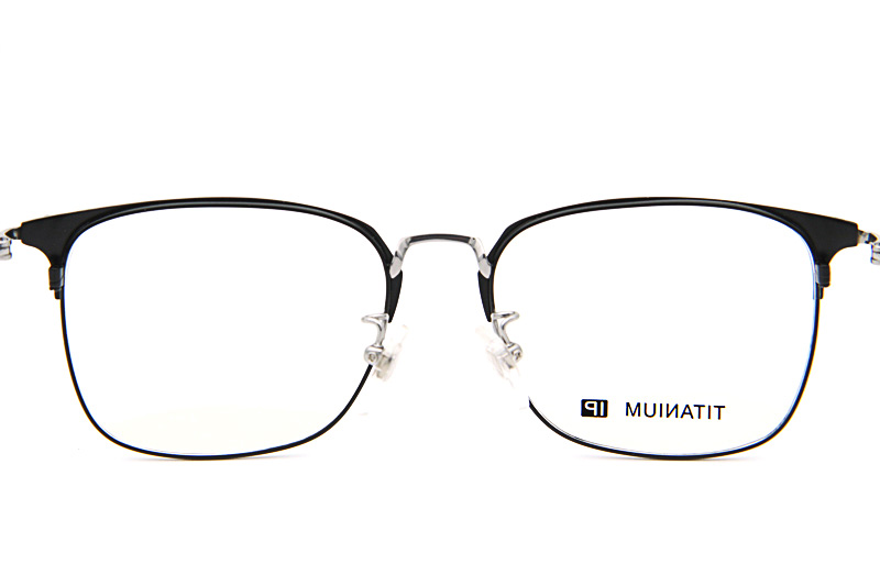 Studor-H Eyeglasses Black Silver