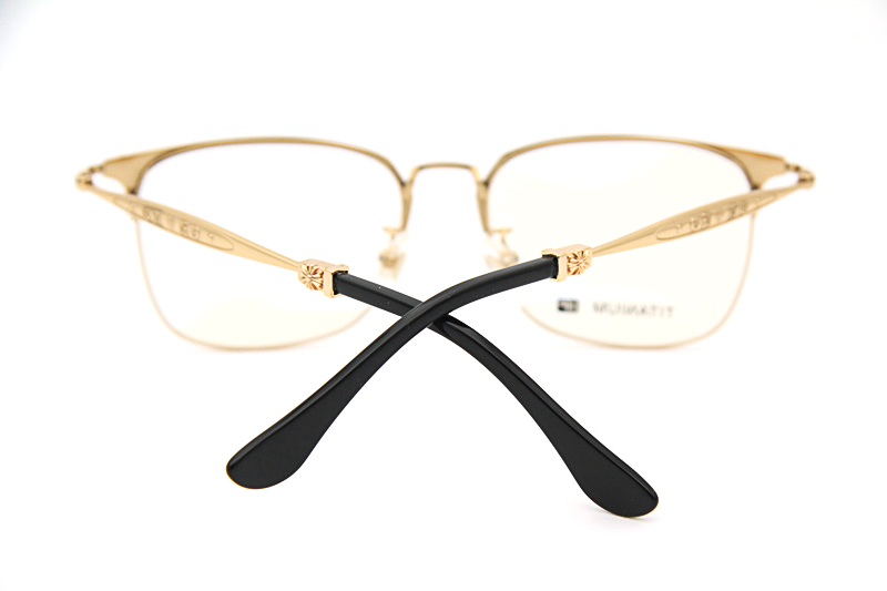 Studor-H Eyeglasses Gold