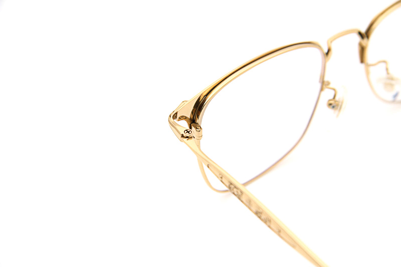 Studor-H Eyeglasses Gold